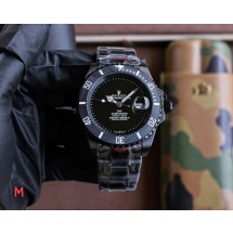 ROLEX 고스트 시리즈, 자동 기계식 ,스테인리스 스틸 사이즈 40mm , 스트랩 오리지널 버클